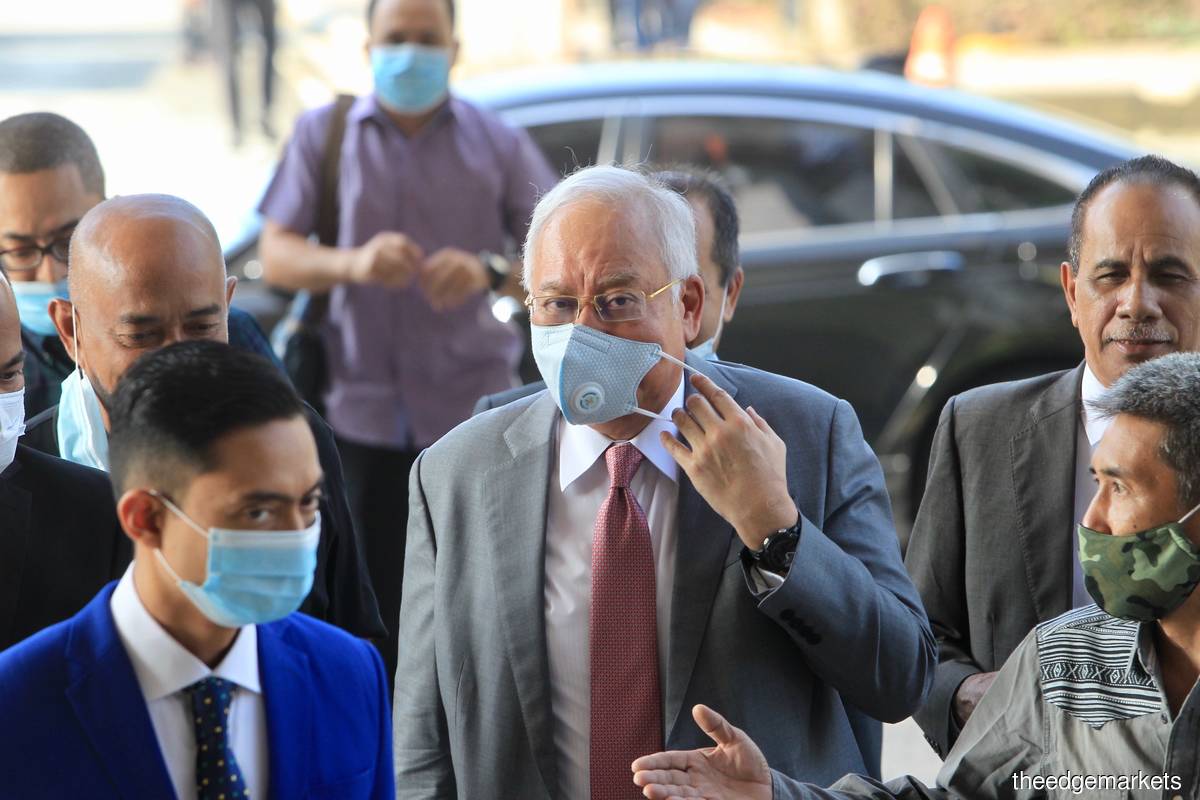 Najib as seen yesterday. (Photo by Shahrin Yahya/The Edge)